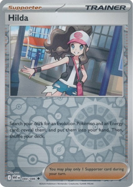 White Flare Hilda #84/86 Reverse Holo